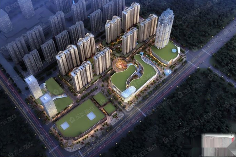 荆门天地效果图_荆门天地外景图-荆门搜狐焦点网