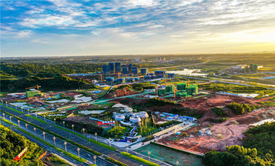 领地天府国际康城实景图_领地天府国际康城环境怎么样-眉山搜狐焦点网