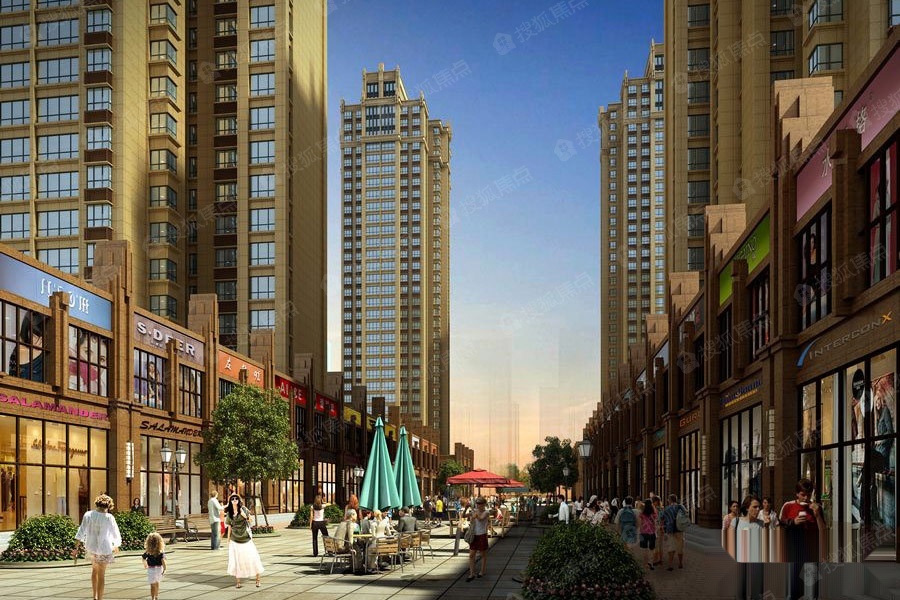 欧罗巴小镇效果图_欧罗巴小镇外景图-西安搜狐焦点网