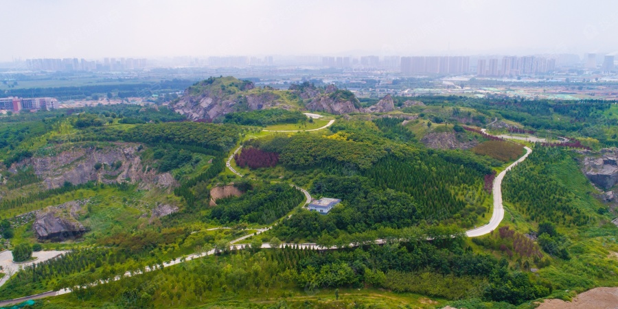 济南中海半山湾畔风水图片