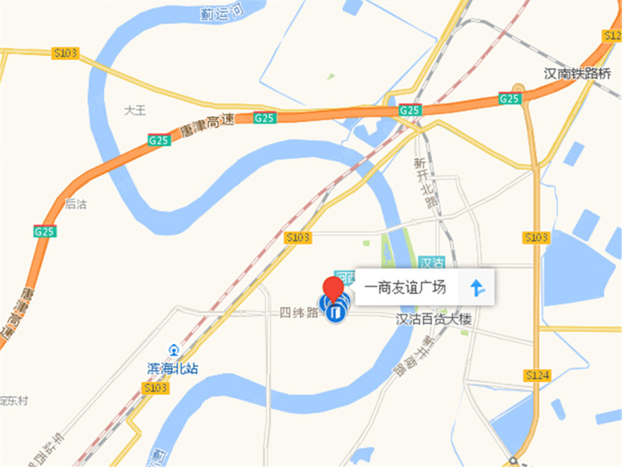 一商友谊广场交通图_一商友谊广场位置_一商友谊广场地铁公交线路图