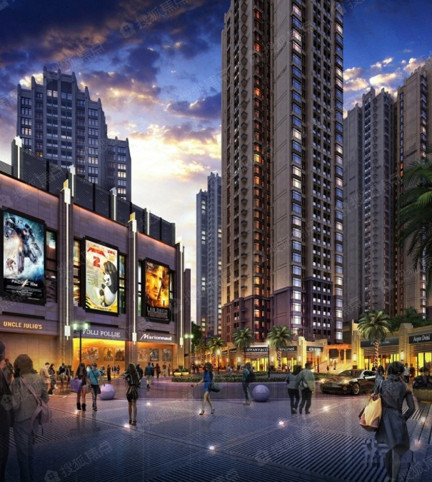 时代茗城|财富天下效果图_时代茗城|财富天下外景图-南宁搜狐焦点网