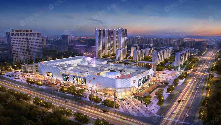 大家万汇城蒙城万达广场效果图_大家万汇城蒙城万达广场外景图-亳州