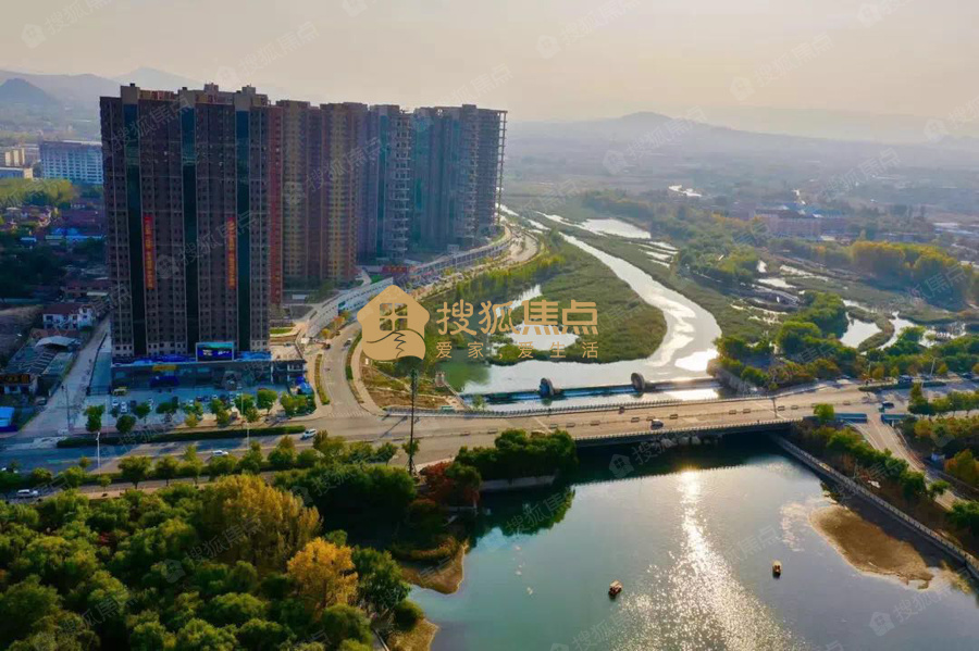 水岸新城实景图_水岸新城环境怎么样-淄博搜狐焦点网