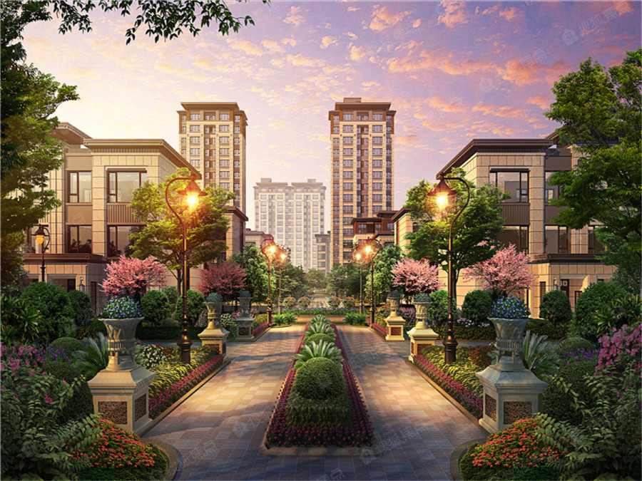 滨海红星天铂图片_样板间_装修效果图