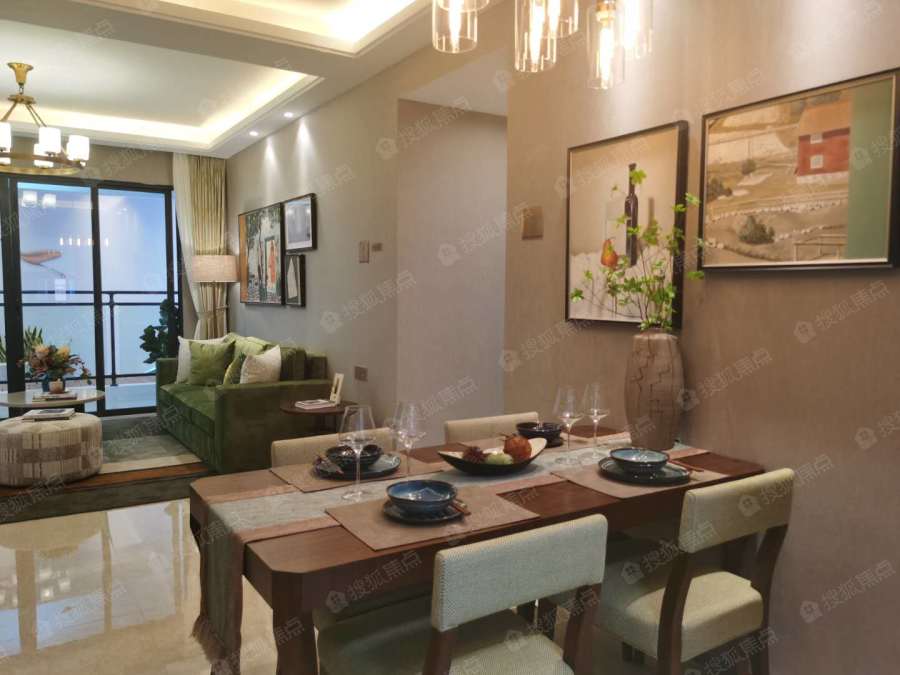 珠江壹城禧悦花园样板间图片_装修样板间_样板间实景照片-广州搜狐