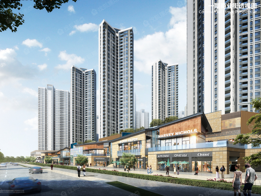 建工象山国际效果图_建工象山国际外景图