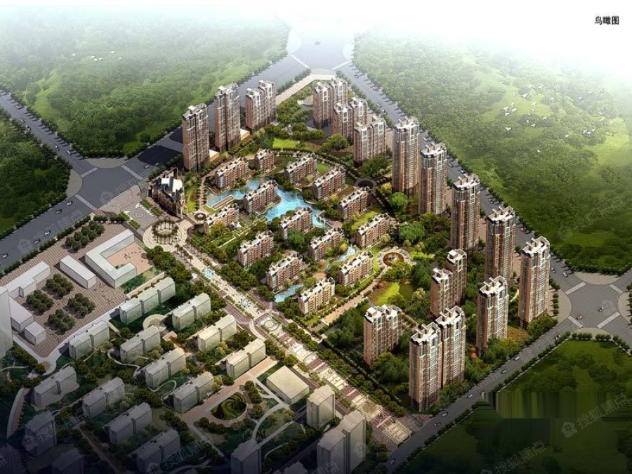 东方银座公馆效果图_东方银座公馆外景图-盘锦搜狐焦点网
