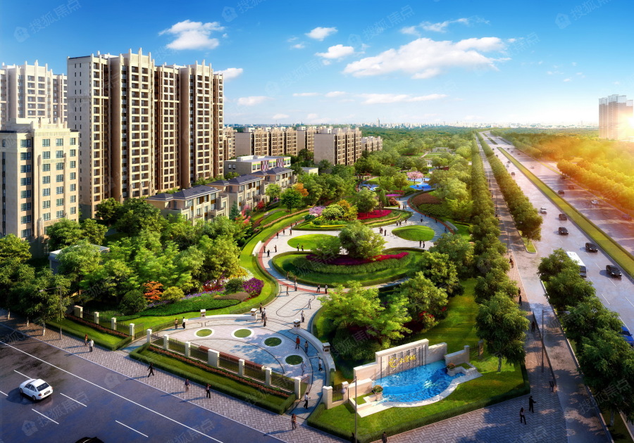 香河大爱城雅园效果图_香河大爱城雅园外景图-廊坊搜狐焦点网