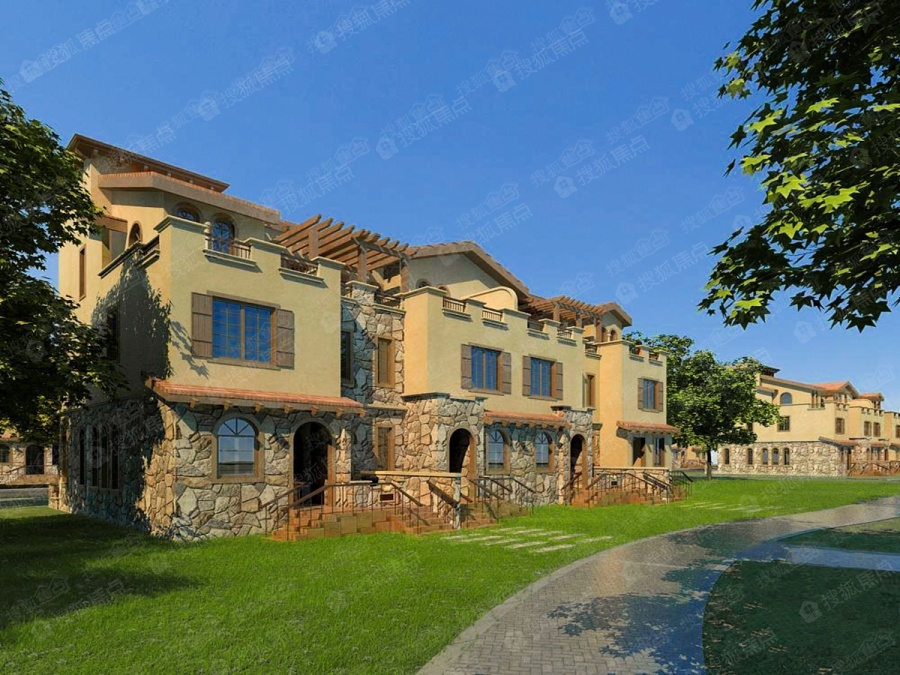 绿地与湖图片_样板间_装修效果图-西安搜狐焦点网