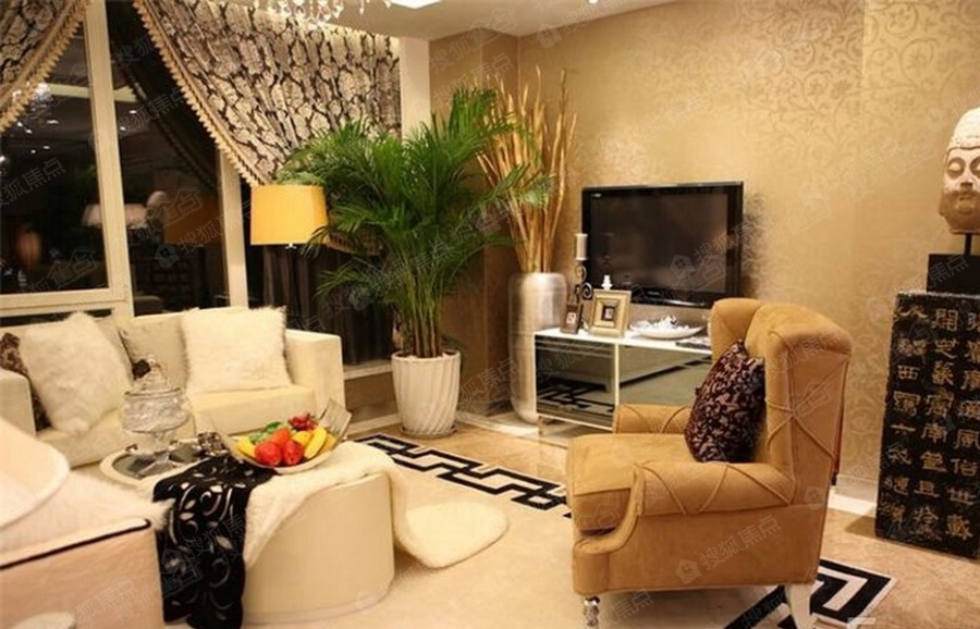 金沙泊岸样板间图片_装修样板间_样板间实景照片-武汉搜狐焦点网