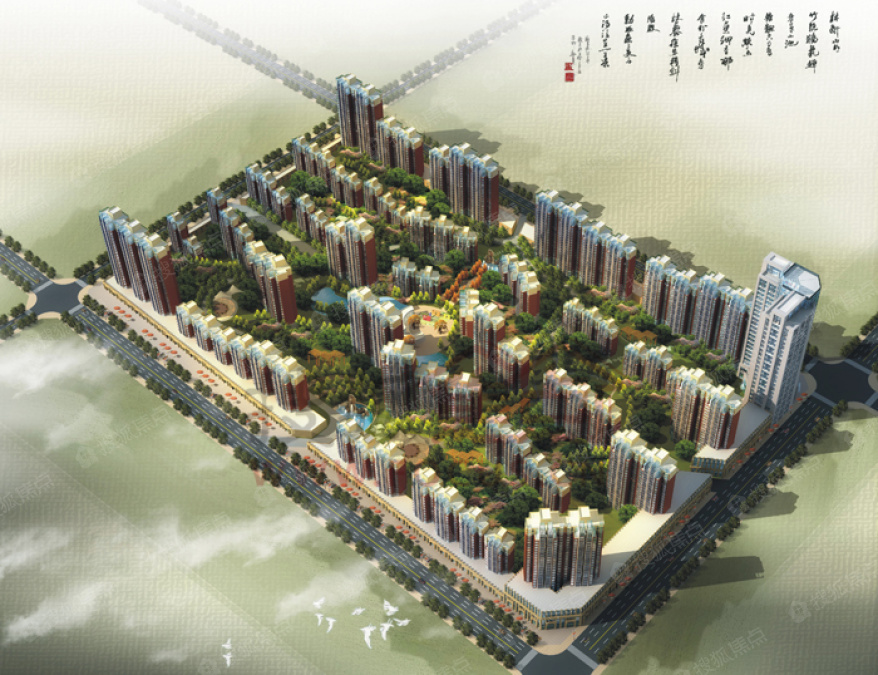 西安龙江国际城二期图片