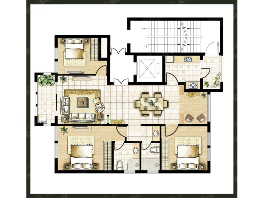 翠屏春晓图片_样板间_装修效果图-台州搜狐焦点网