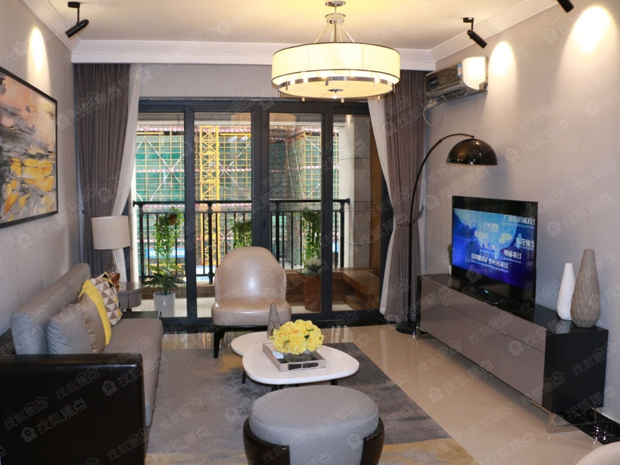 珠江壹城样板间图片_装修样板间_样板间实景照片-广州搜狐焦点网