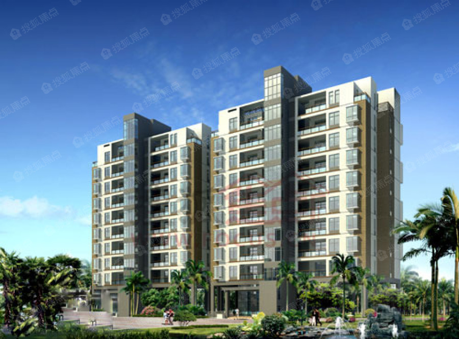 肯辛顿国际公寓效果图_肯辛顿国际公寓外景图-广州搜狐焦点网