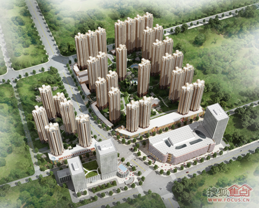 盛润锦绣城图片_样板间_装修效果图-郑州搜狐焦点网