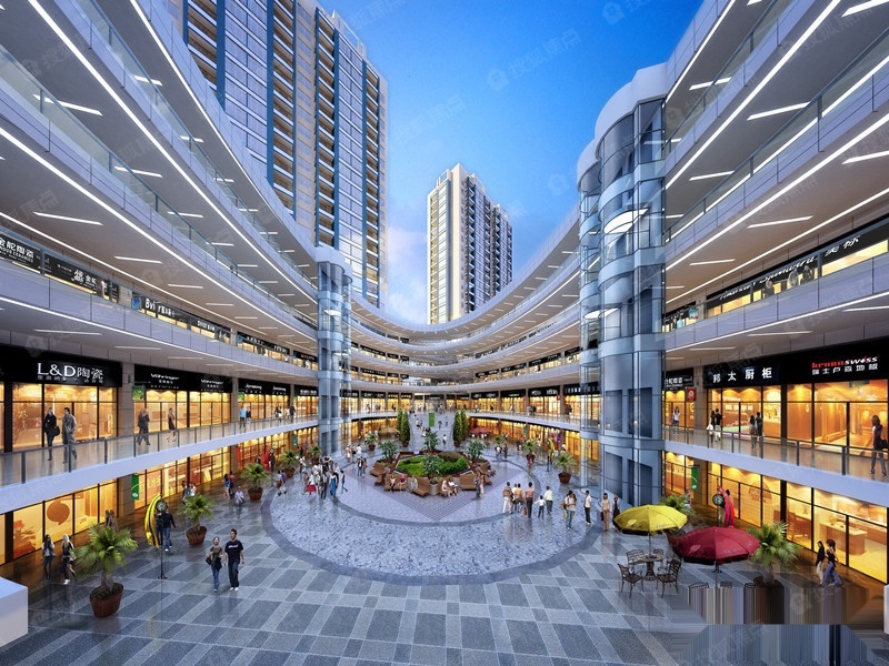 聚福广场图片_样板间_装修效果图-鄂州搜狐焦点网