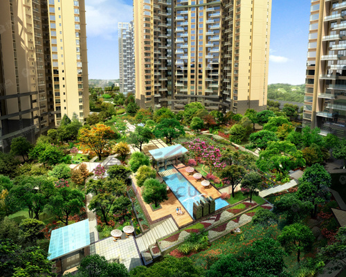 恒大西锦城效果图_恒大西锦城外景图-成都搜狐焦点网