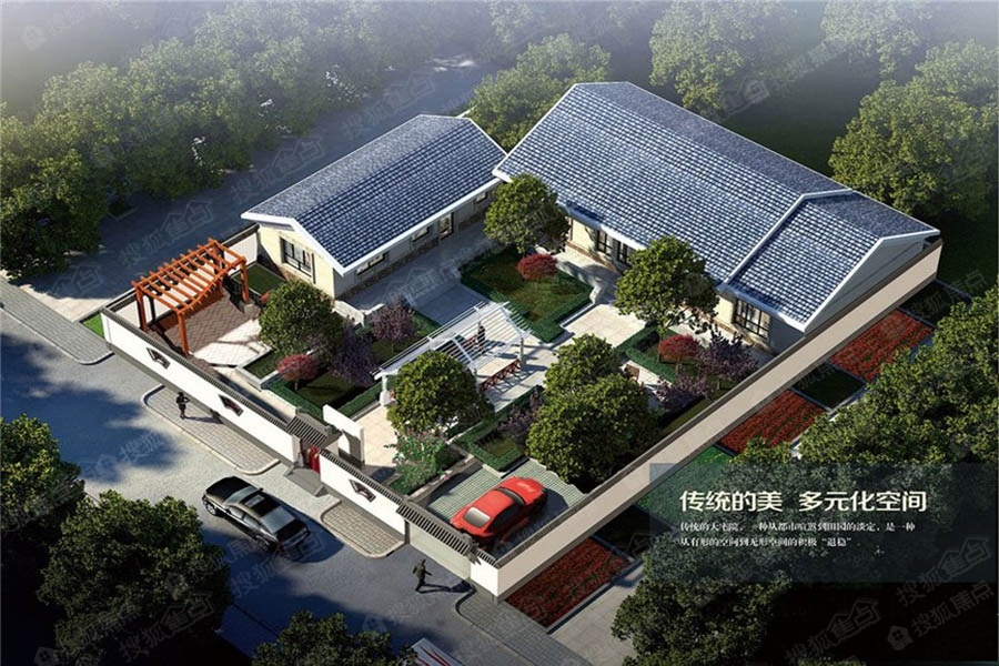 大宅院图片_样板间_装修效果图-张家口搜狐焦点网