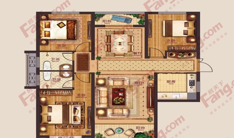 东方御府a2户型_东方御府户型图-济宁搜狐焦点网