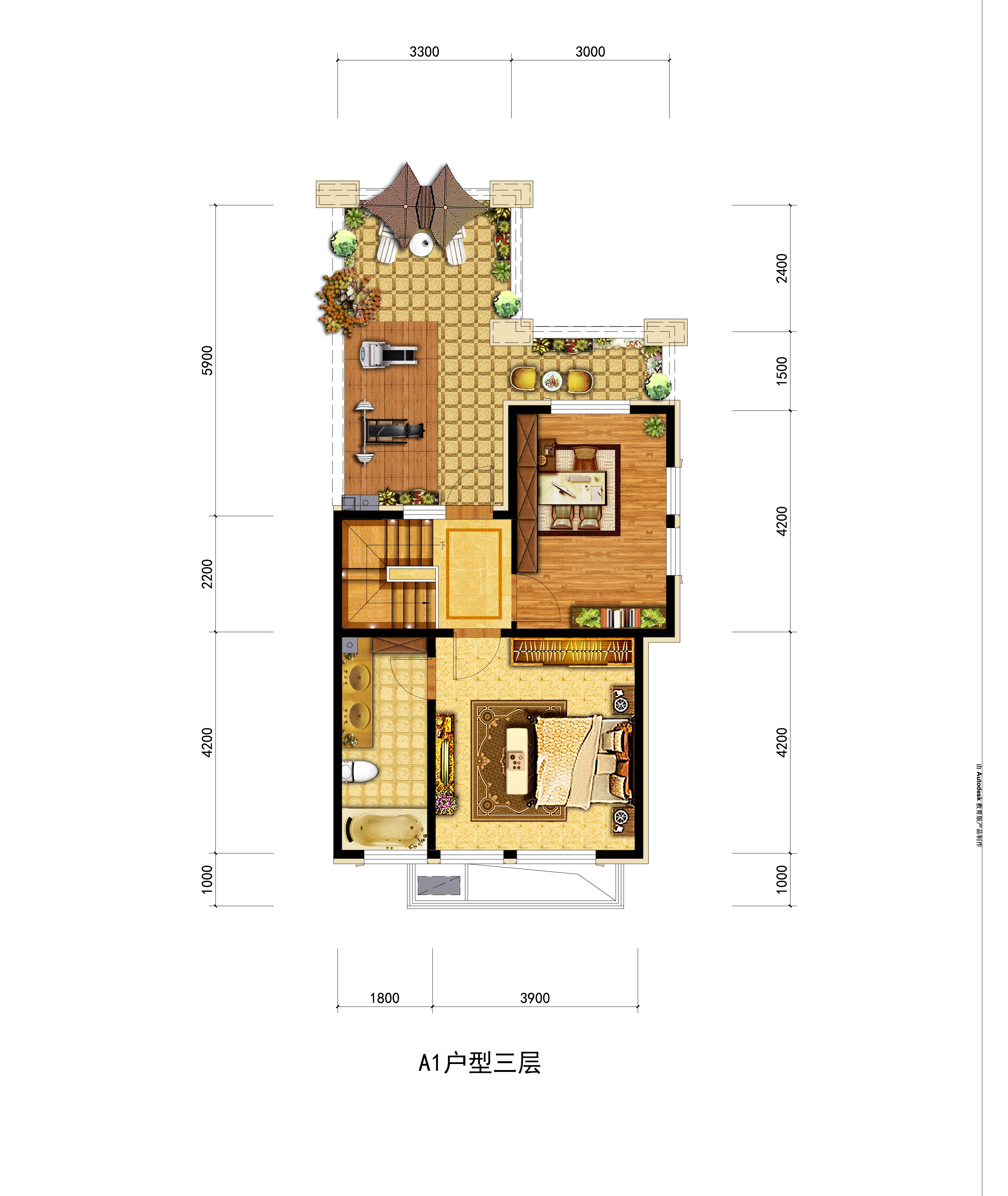 孔雀城江澜赋户型图图片