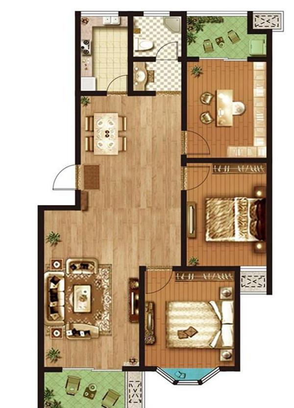 翠庭尚都翠庭尚都 3室_翠庭尚都户型图-开封搜狐焦点网