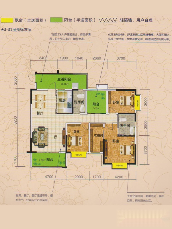 玉林奥园广场户型图片