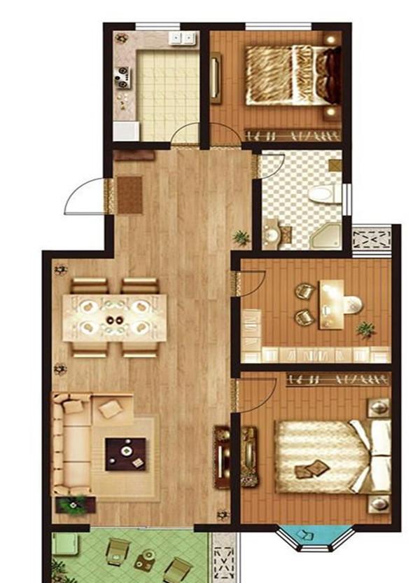 翠庭尚都翠庭尚都 3室_翠庭尚都户型图-开封搜狐焦点网