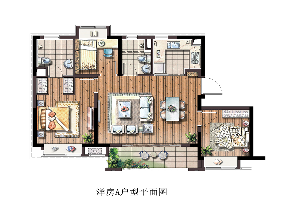 海上风华洋房a_海上风华户型图-上海搜狐焦点网