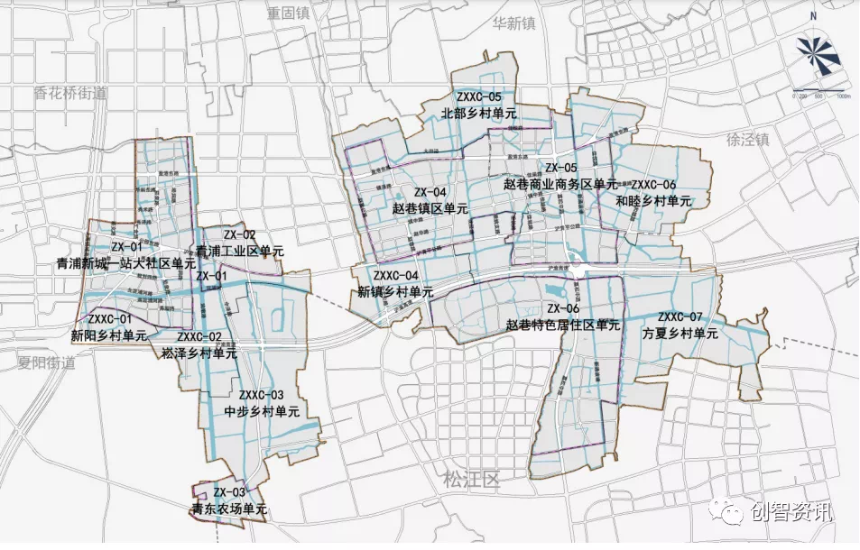 较新:上海市青浦区赵巷镇总体规划 含近期重点建设区域和项目