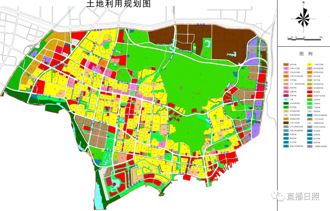 日照三个区控制性详细规划出炉