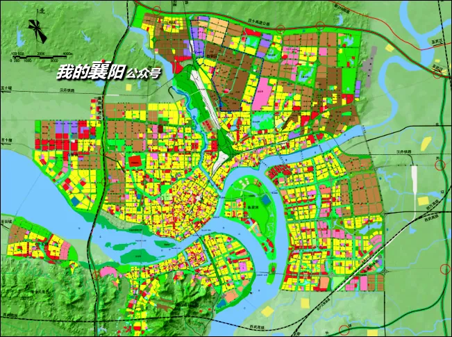 襄阳航空路江边规划图图片