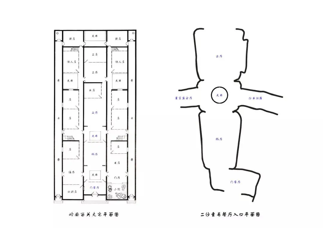 康家西关大屋分布图图片