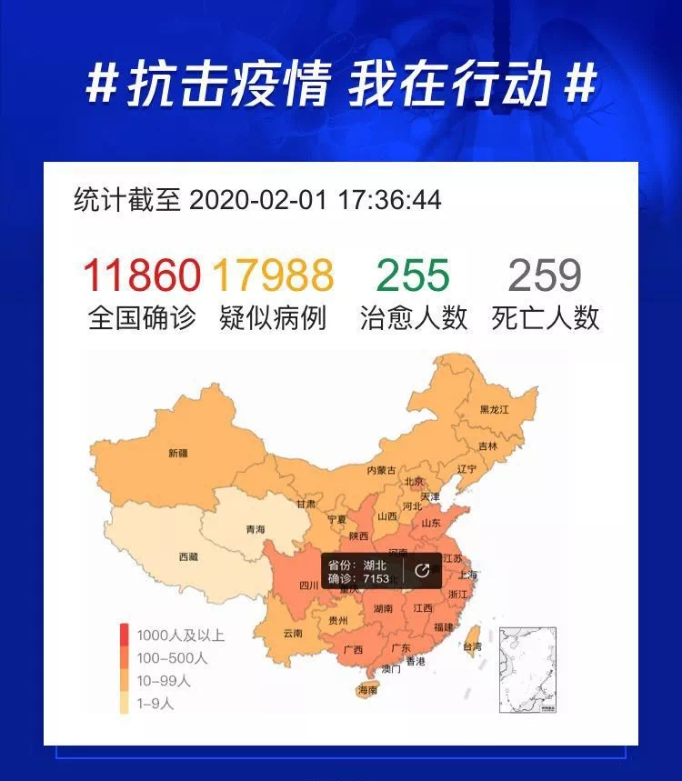 在哪能看疫情实时数据「国内无疫情的省份」
