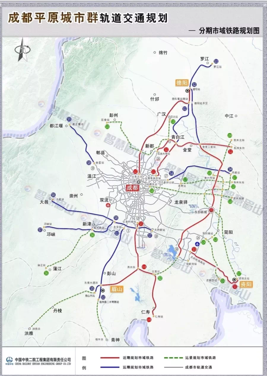 成都绕城铁路线路规划图片