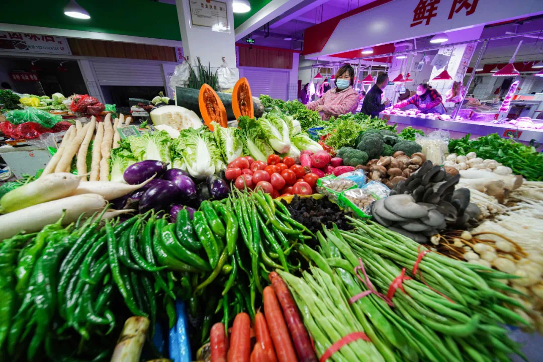 高颜值的"人间烟火气"!花果园农贸市场正式上线