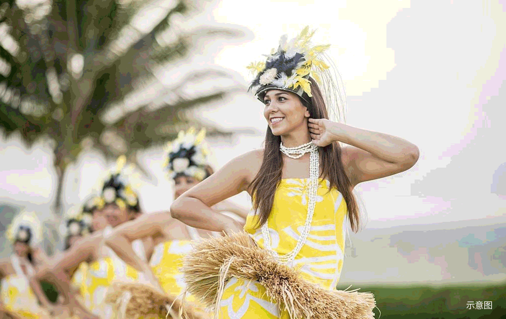 夏威夷草裙舞地道的异国风情巡游精彩上演异国风情歌舞秀精彩剧透抢先