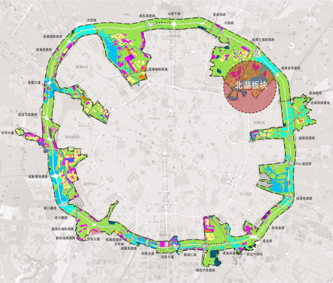 成都北湖片区图片