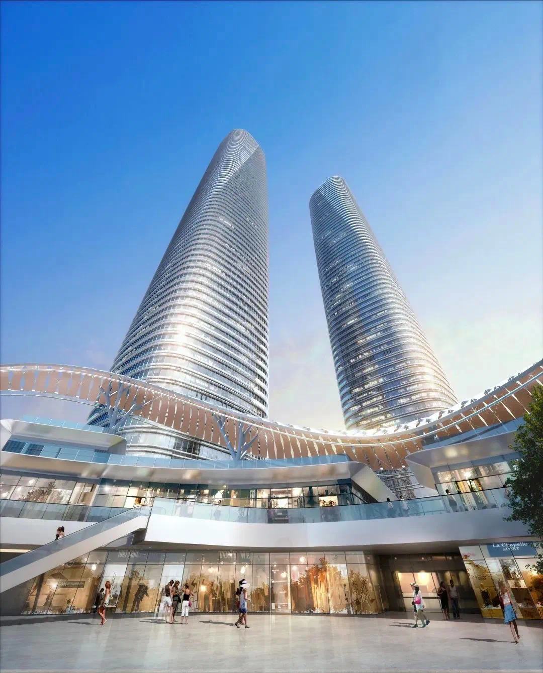 356米新地标!深圳星河world双子塔平顶大吉