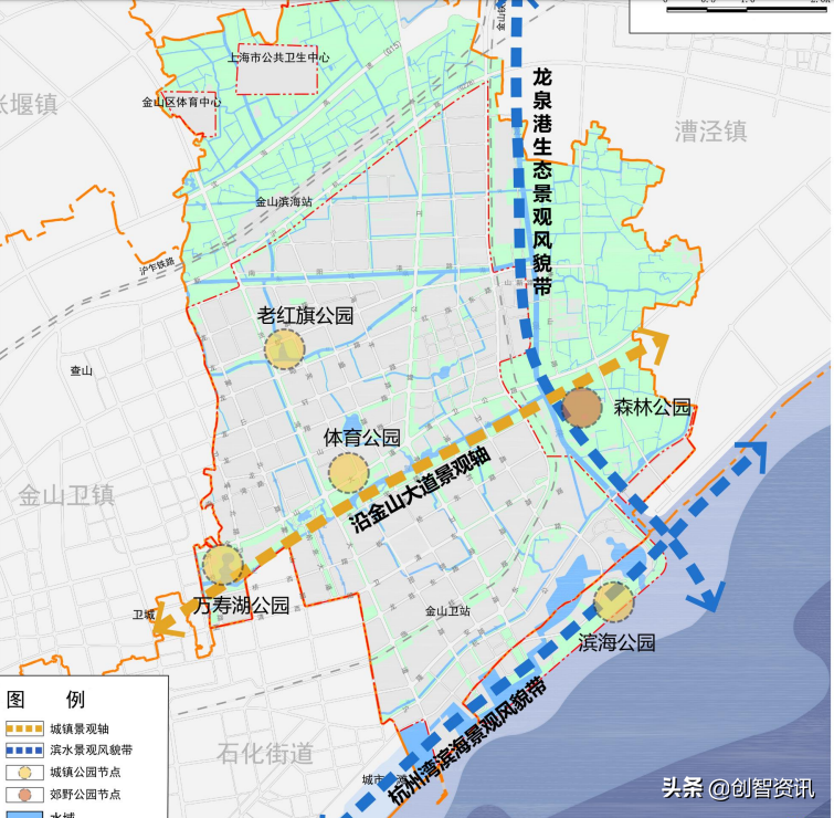 金山区地铁规划图图片