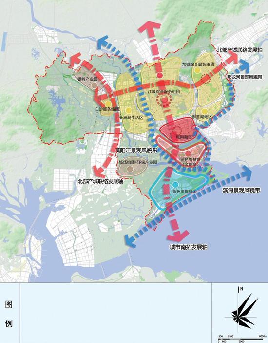 阳江市中洲新城规划图图片