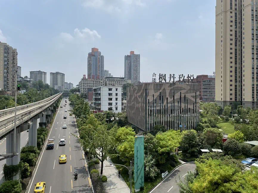 李家沱马王坪公路扩建图片