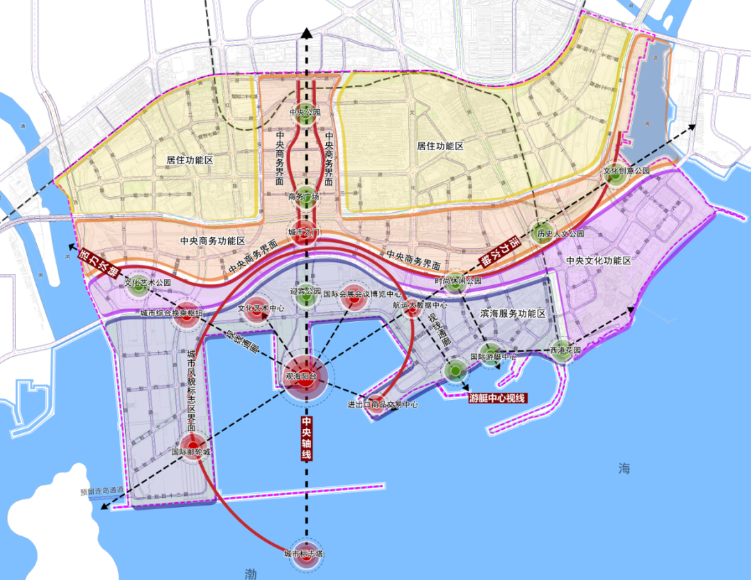 秦皇岛2030规划图图片