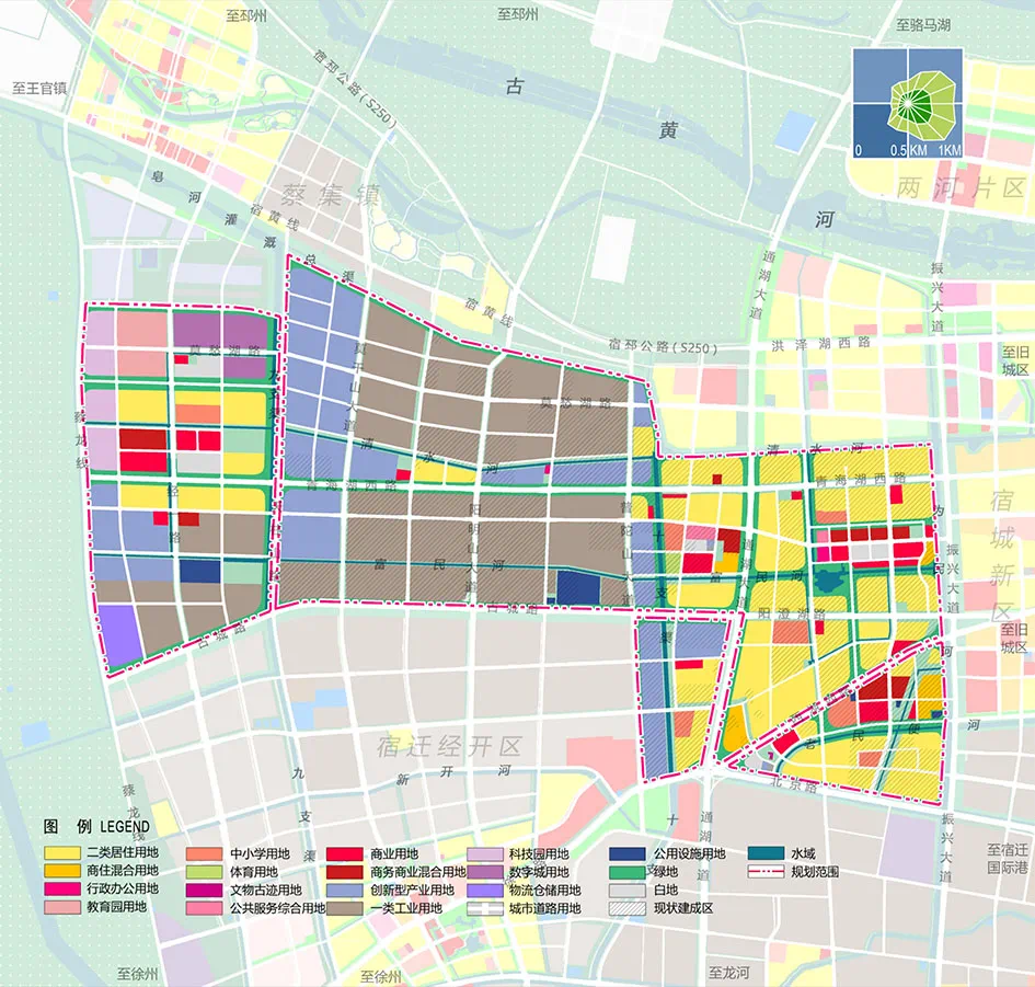 4 平方公里的园区板块成为全新的重点城市战略发展区域2020年,苏宿