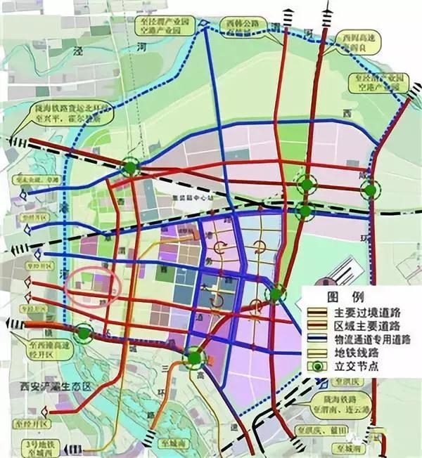 西安港务区高清地图图片