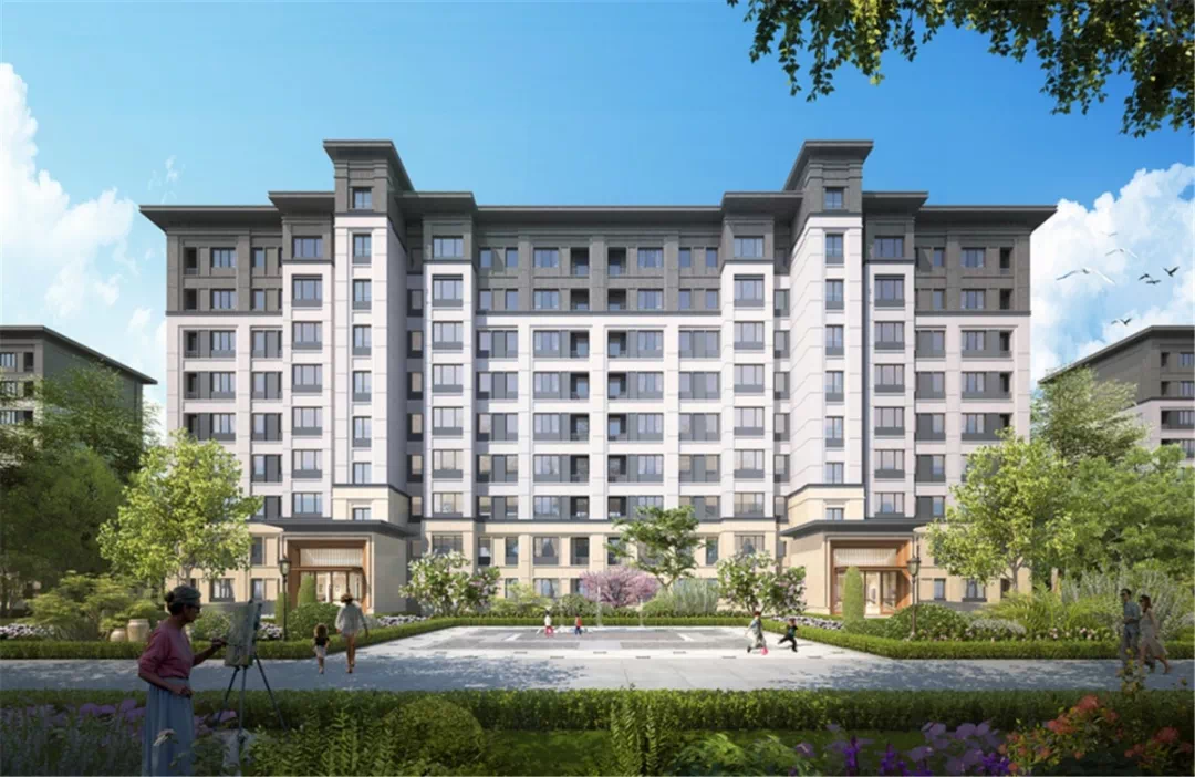 承袭城市洋房的建筑哲学基础,延续中原人的家族情结,建业世和府用建筑