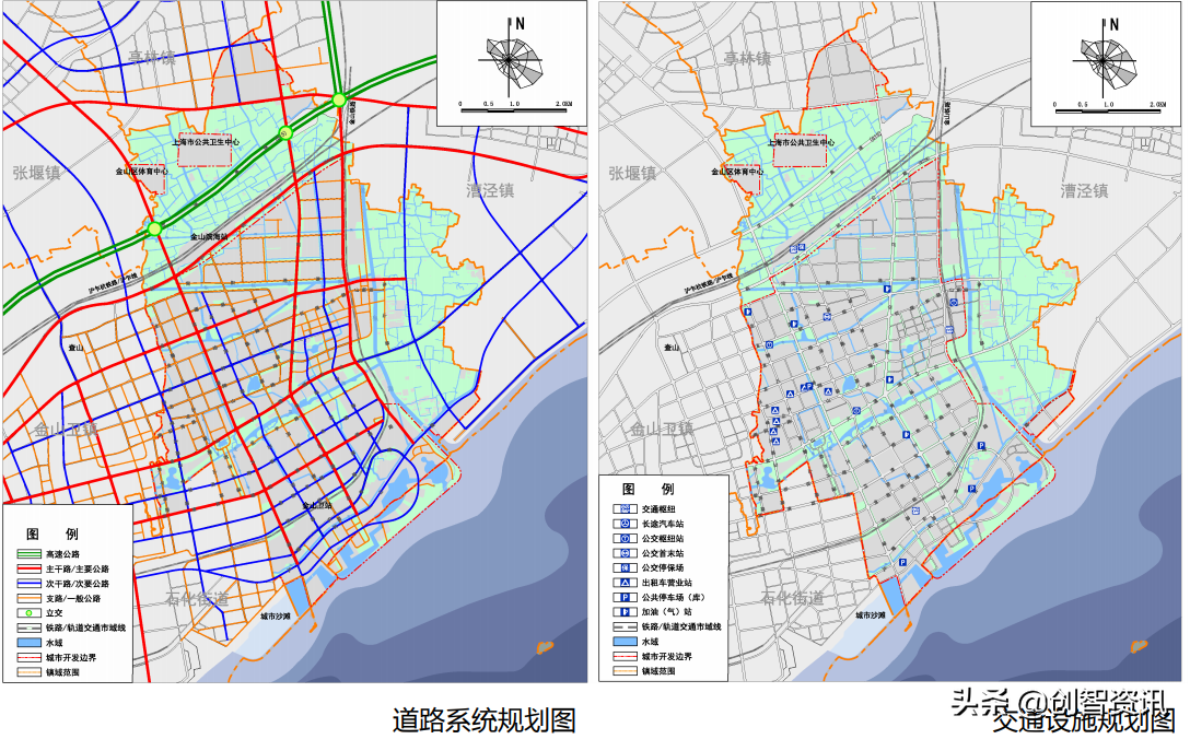 上海湾区金山区山阳镇较新规划出炉——沪乍铁路(金山滨海站)