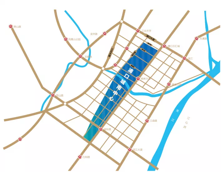 3万的浦口城南中心,已成江核最强劲对手?