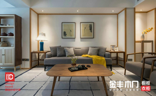 金丰木门全屋定制丨素雅禅意的中式风