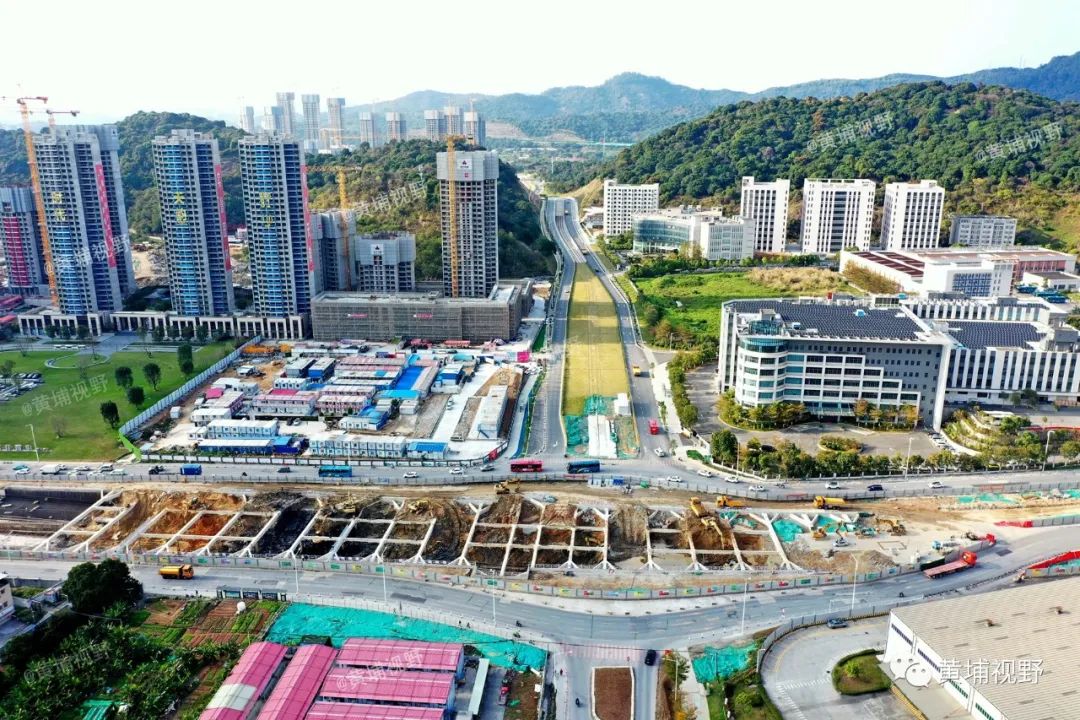 黄埔无地可卖,烂地盖楼盘:萝岗立交改造获批,隧道口规划调整